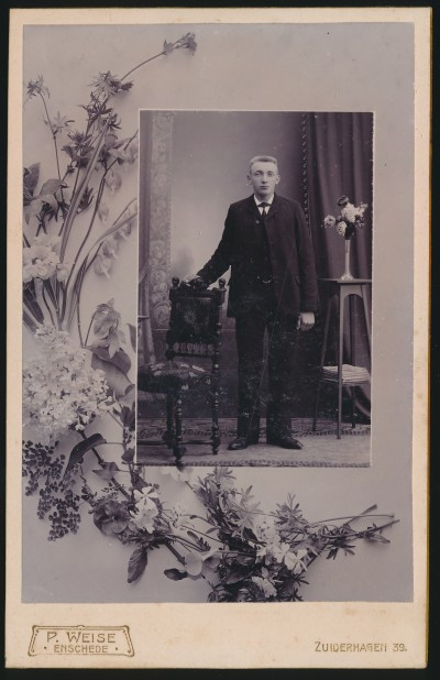 P. Weise Enschede Zuiderhagen 39  7 mei 1908